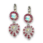 Earrings by Mariana My Treasures Coll. Stunning Moonlight and Siam Swarovski Crystals - Image 3