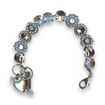 Bracelet by Mariana Africa Coll. Glitzy AB and Opal Swarovski Crystals