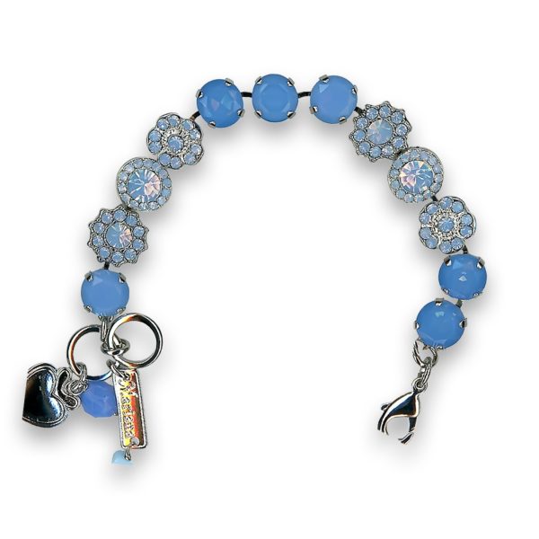 Bracelet by Mariana My Treasures Coll. Gorgeous Blue Opal Swarovski Crystals