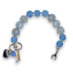 Bracelet by Mariana My Treasures Coll. Gorgeous Blue Opal Swarovski Crystals - Image 2