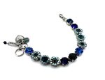 Bracelet By Mariana Woman Gorgeous Montana Blue and Sapphire Swarovski Crystals - Image 3