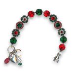 Bracelet by Mariana My Treasures Coll. Exquisite Siam and Emerald Swarovski Crystals - Image 3