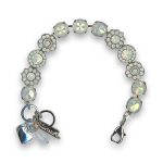 Bracelet by Mariana My Treasures Coll. Glamorous White Opal Swarovski Crystals