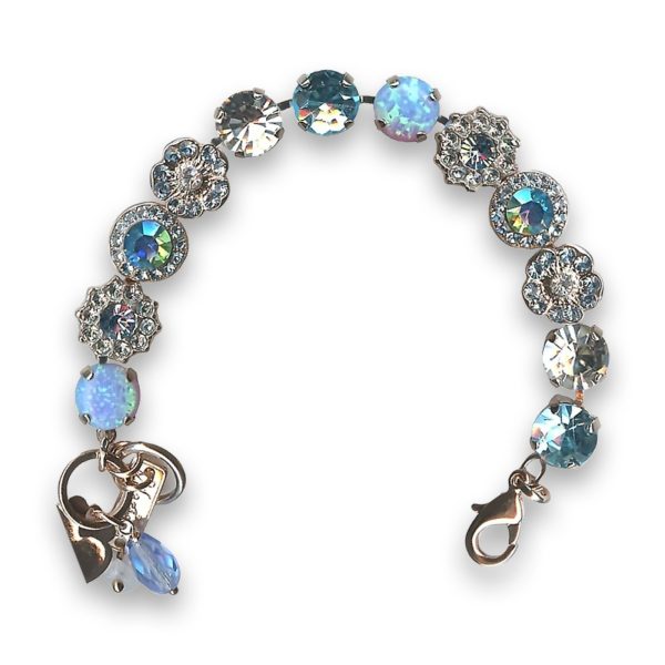 Bracelet by Mariana The Sweet Life Coll. Fab Opal Mineral and Clear Swarovski Crystals