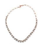 Necklace By Mariana Woman Timeless Pearl and Clear Swarovski Crystals