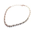 Necklace By Mariana Woman Timeless Pearl and Clear Swarovski Crystals - Image 2