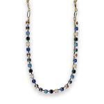 Necklace by Mariana Glamorous Opal and Blue Swarovski Crystals - Image 2