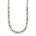 Necklace by Mariana Gorgeous Opal and Golden Swarovski Crystals - Image 2