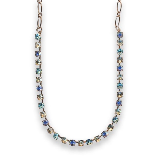 Necklace by Mariana Adorable Moonlight and Aquamarine Swarovski Crystals