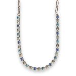 Necklace by Mariana Adorable Moonlight and Aquamarine Swarovski Crystals - Image 2