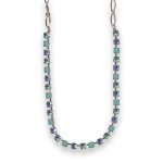 Necklace by Mariana Beautiful Turquoise and Aquamarine Swarovski Crystals - Image 2