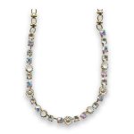 Necklace by Mariana My Treasures Coll. Shimmering Clear and AB Swarovski Crystals - Image 2