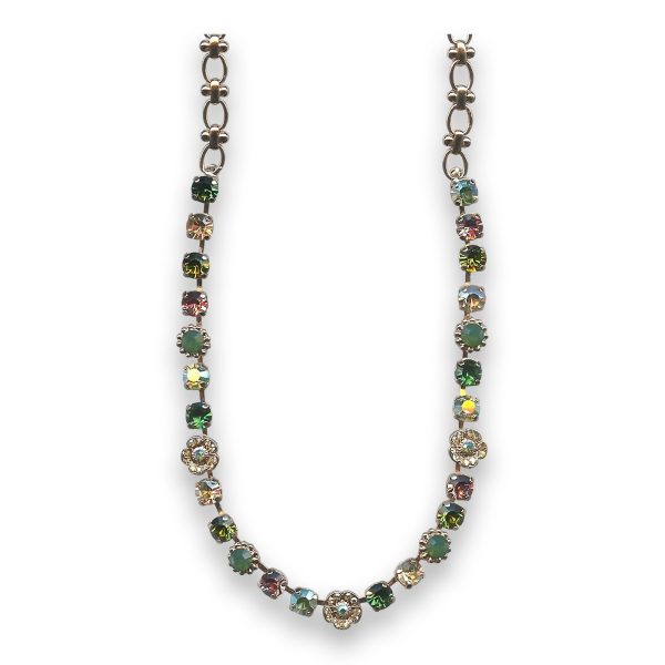 Necklace by Mariana Nostalgia Coll. Adorable Citrine and Amethyst Swarovski Crystals