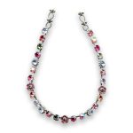 Necklace by Mariana Nirvana Coll. Lovely Rose and AB Swarovski Crystals