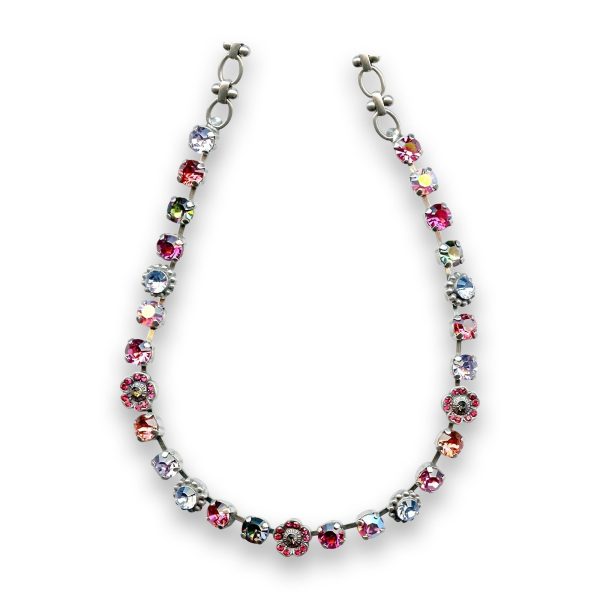 Necklace by Mariana Nirvana Coll. Lovely Rose and AB Swarovski Crystals