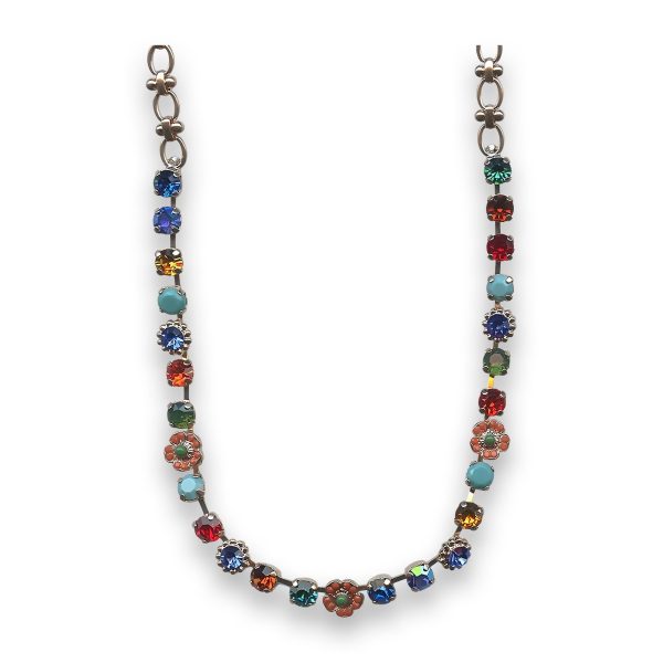 Necklace by Mariana Nirvana Coll. Gorgeous Multi-Color Swarovski Crystals