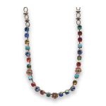 Necklace by Mariana Nirvana Coll. Gorgeous Multi-Color Swarovski Crystals - Image 3