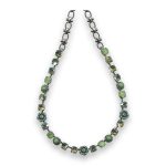 Necklace by Mariana Silk Road Coll. Sophisticated Green Swarovski Crystals - Image 3