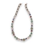 Necklace by Mariana Cocktail Hour Coll. Adorable Pink and Opal Swarovski Crystals