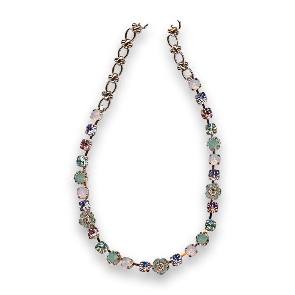 Necklace by Mariana Cocktail Hour Coll. Adorable Pink and Opal Swarovski Crystals