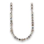 Necklace by Mariana Once Upon a Mariana Coll. Fab Clear and Opal Swarovski Crystals - Image 3