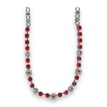 Necklace by Mariana My Treasures Coll. Stunning Siam and AB Swarovski Crystals - Image 2