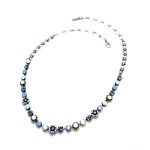 Necklace By Mariana Woman Adorable Opal and Aquamarine Swarovski Crystals - Image 2