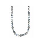 Necklace By Mariana Woman Adorable Opal and Aquamarine Swarovski Crystals