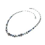 Necklace By Mariana Woman Adorable Opal and Aquamarine Swarovski Crystals - Image 3