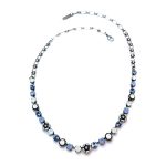 Necklace By Mariana Woman Adorable Opal and Aquamarine Swarovski Crystals