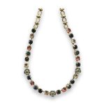 Necklace by Mariana Dancing the Night Away Coll. Fab Jet and Amber Swarovski Crystals