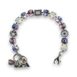 Bracelet by Mariana Sophisticated Lavender and Opal Swarovski Crystals