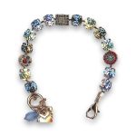Bracelet by Mariana Adorable Jonquil and Violet Swarovski Crystals - Image 2