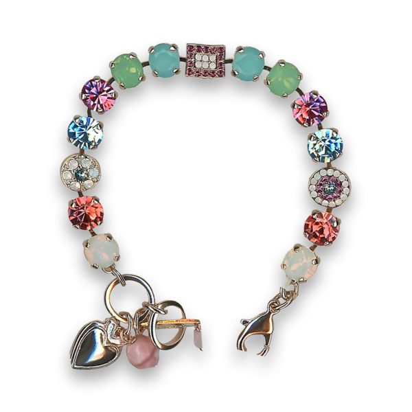 Bracelet by Mariana Lovely Rose and Opal Swarovski Crystals
