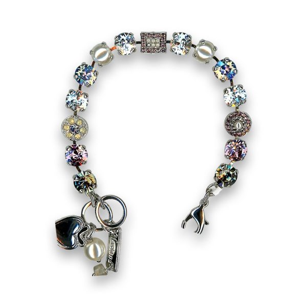 Bracelet by Mariana Timeless Pearl and Clear Swarovski Crystals