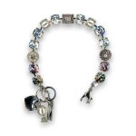 Bracelet by Mariana Timeless Pearl and Clear Swarovski Crystals - Image 3