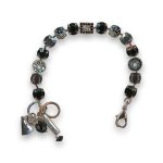 Bracelet by Mariana Elegant Jet and Black Diamond Swarovski Crystals - Image 3