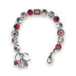 Bracelet by Mariana Stunning Siam and AB Swarovski Crystals