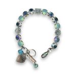 Bracelet by Mariana Adorable Aquamarine and Opal Swarovski Crystals - Image 2