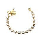 Bracelet By Mariana Woman Beautiful 15 Cream Pearl Swarovski Crystals - Image 3
