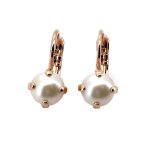 Earrings By Mariana Woman Beautiful Pearl Swarovski Crystals - Image 3