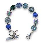 Bracelet by Mariana Woman Adorable Aqua and AB Swarovski Crystals