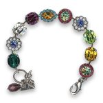 Bracelet by Mariana Woman Sassy Topaz and Amethyst Swarovski Crystals