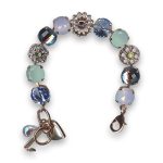 Bracelet by Mariana Woman Alluring Sapphire and Opal Swarovski Crystals - Image 3