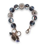 Bracelet by Mariana Woman Exquisite Montana and AB Swarovski Crystals - Image 3
