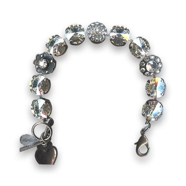 Bracelet by Mariana Glitzy Moonlight Swarovski Crystals
