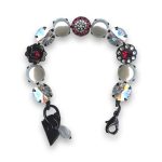 Bracelet by Mariana Shimmering AB and Pearl Swarovski Crystals - Image 3