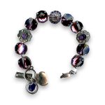 Bracelet by Mariana Elegant Amethyst Swarovski Crystals - Image 2