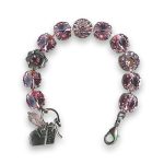 Bracelet by Mariana Lovely Light Rose Swarovski Crystals
