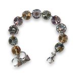Bracelet by Mariana Alluring Black Diamond and Golden Swarovski Crystals - Image 2